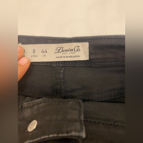 Denim &Co Ripped black jeans..Brand new - Picture 6 of 8